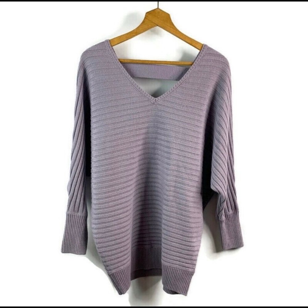New York & Company, SoHo Jeans- Plum, Oversized Sweater